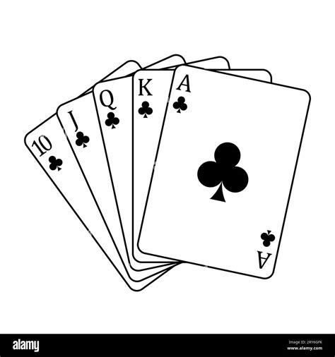 playing cards clipart black and white|playing card art images.
